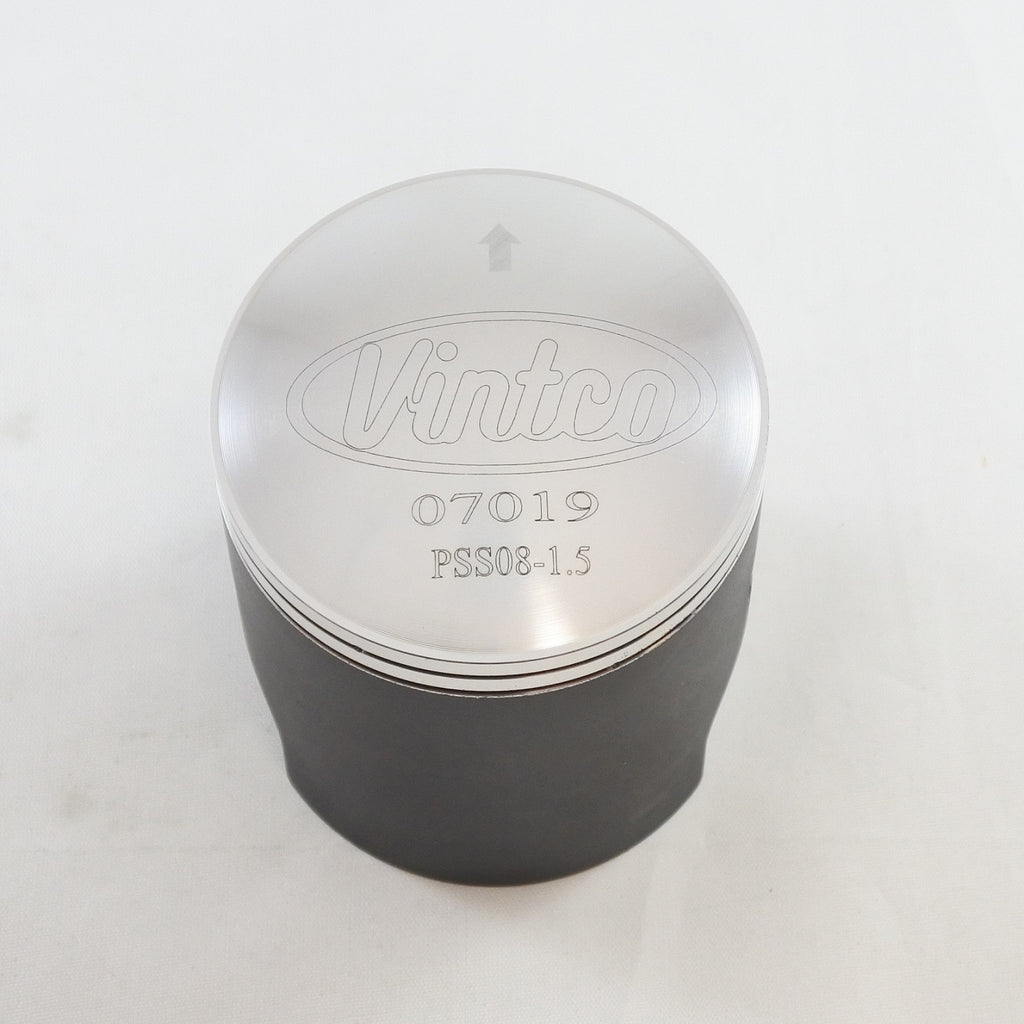 PISTON KIT 80-84 SUZUKI PE RS 175 63.5mm 1.5mm OVER VINTCO PSS08-1.5