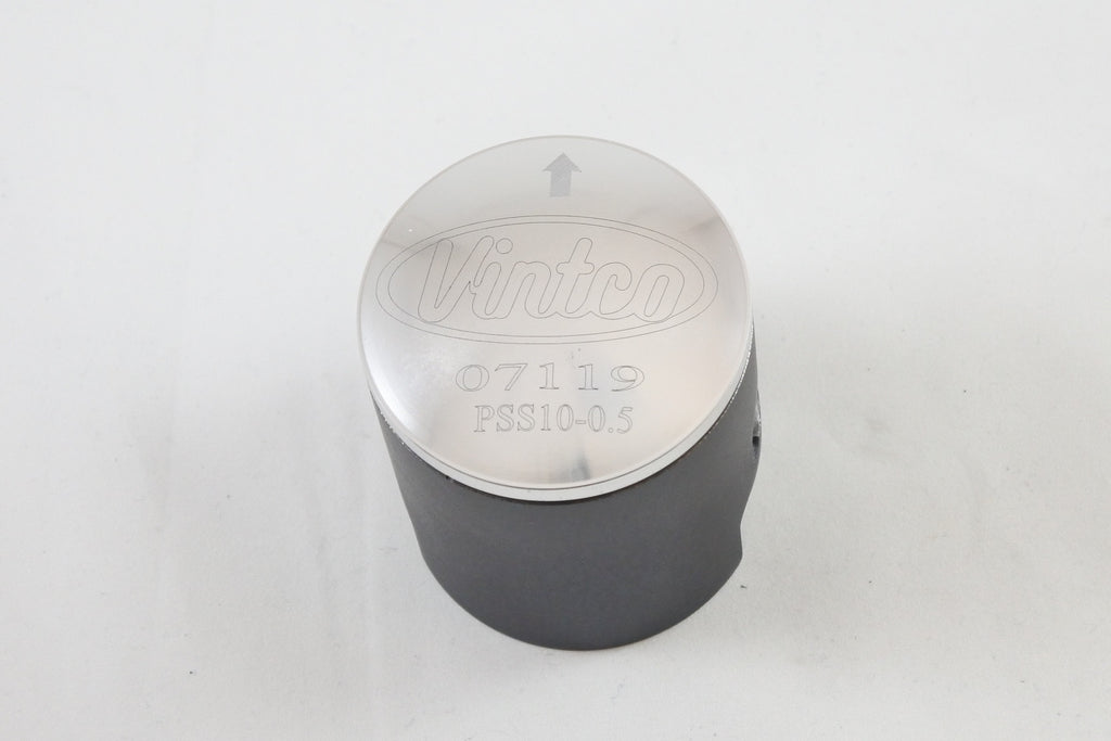 PISTON KIT 77-81 SUZUKI RM 80 49.5mm 0.5mm OVER VINTCO PSS10-0.5