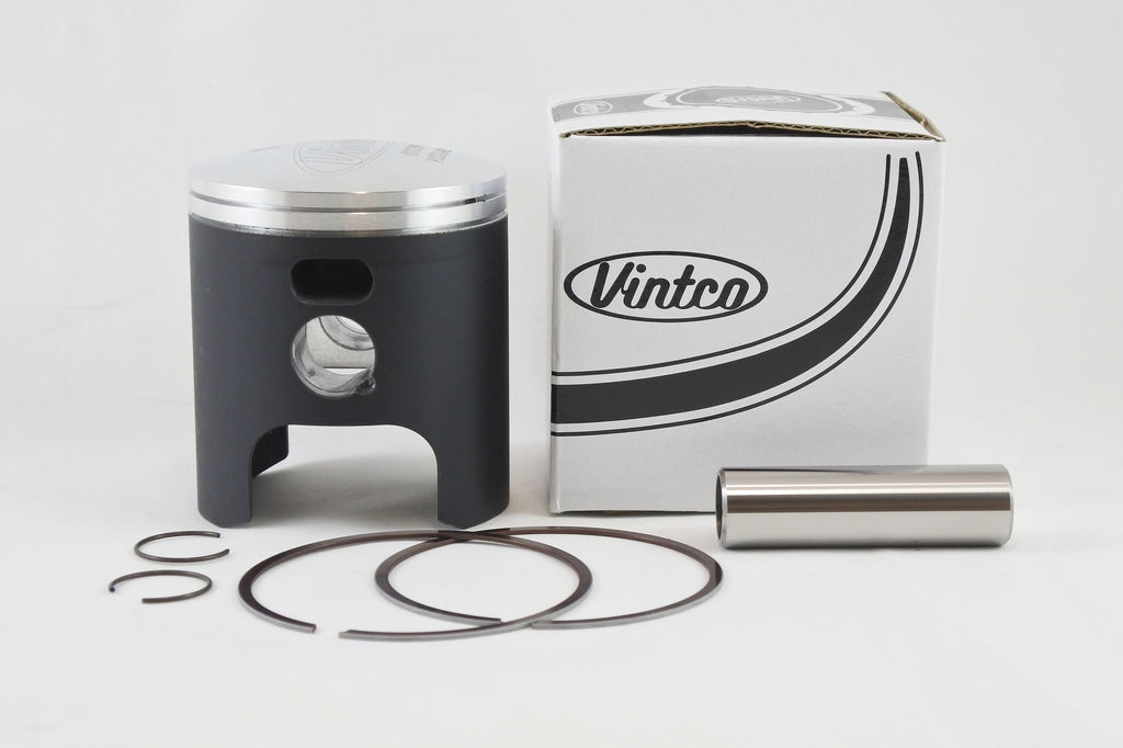 PISTON KIT 71-81 SUZUKI DS TC TS 185 64.5mm 0.5mm OVER VINTCO PSS11-0.5