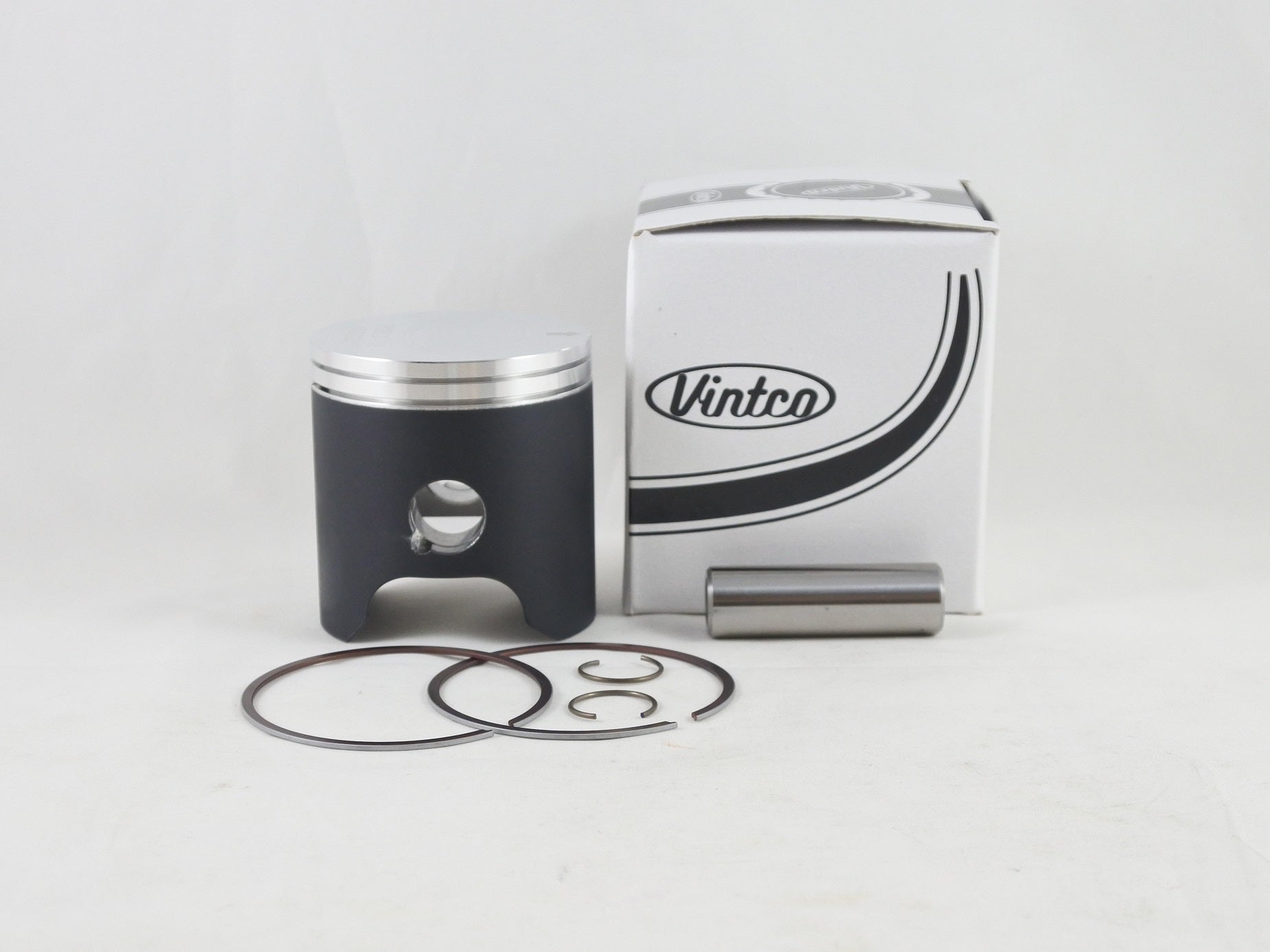 PISTON KIT 85-86 SUZUKI RM 125 55.00mm 1.00mm OVER VINTCO PSS12-1.0