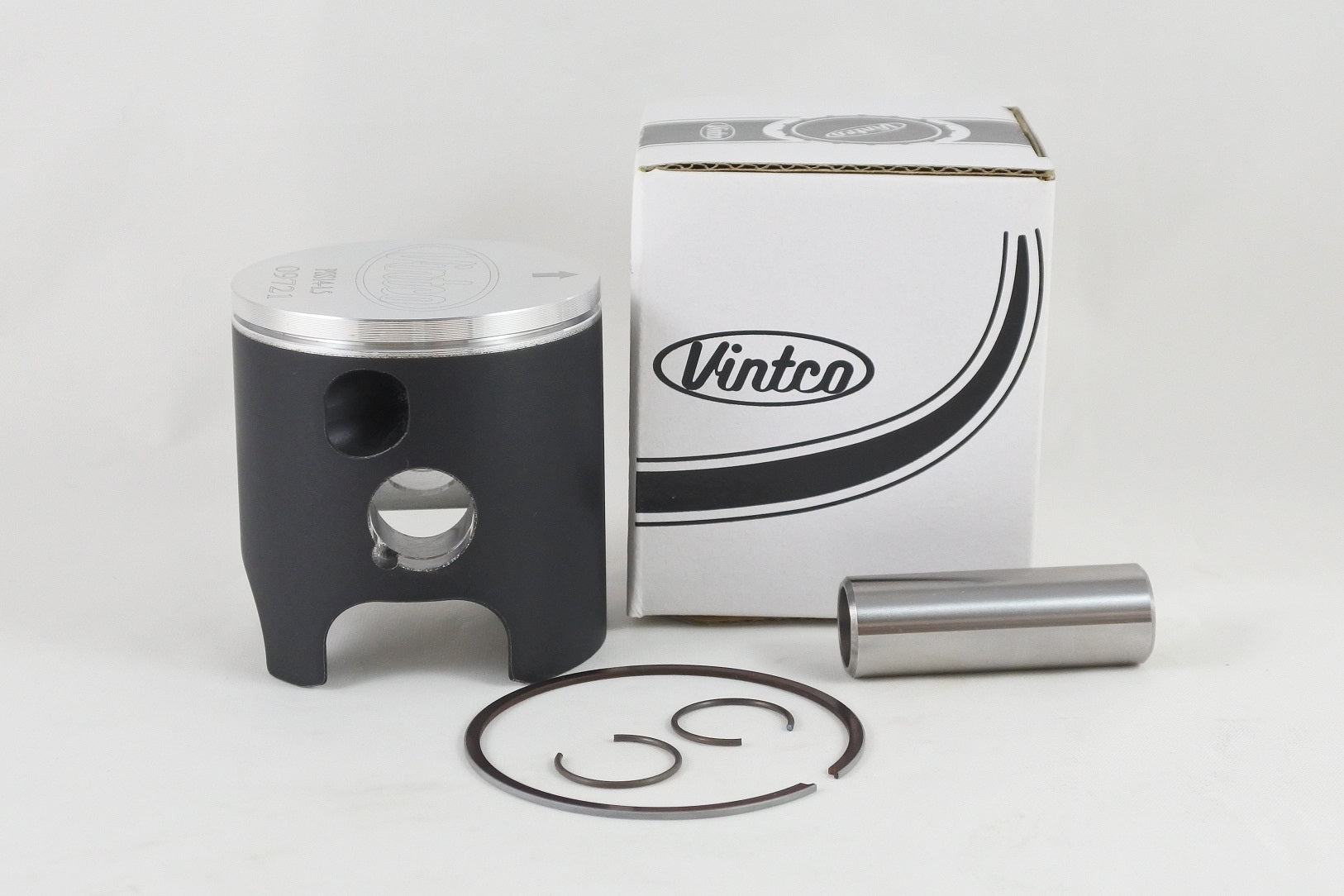 PISTON KIT 88-88 SUZUKI RM 125 55.5mm 1.5mm OVER VINTCO PSS14-1.5