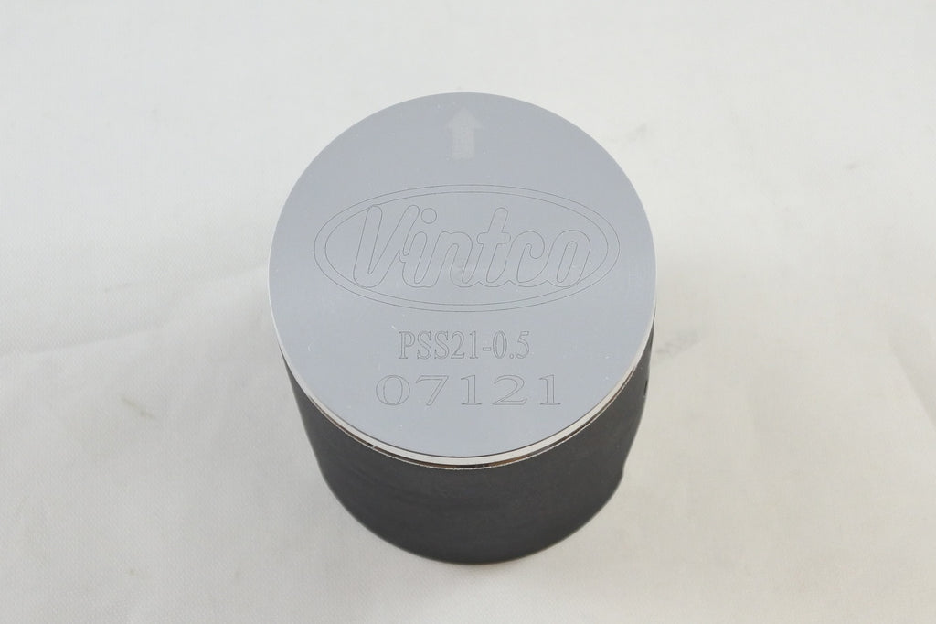 PISTON KIT 89-90 SUZUKI RM 80 48mm 0.5mm OVER VINTCO PSS21-0.5
