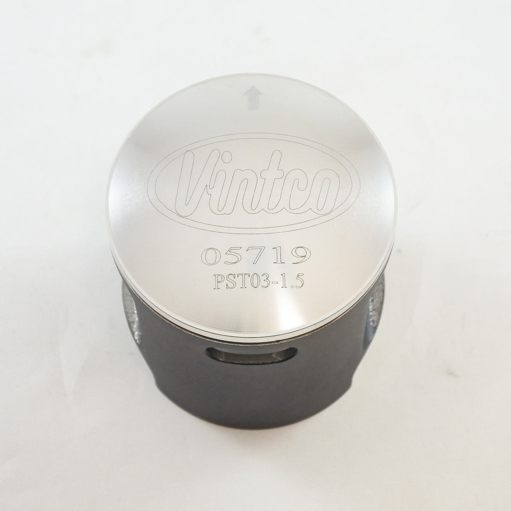 PISTON KIT 77-81 KTM MC GS 175 65.0mm 1.5mm OVER VINTCO PST03-1.5