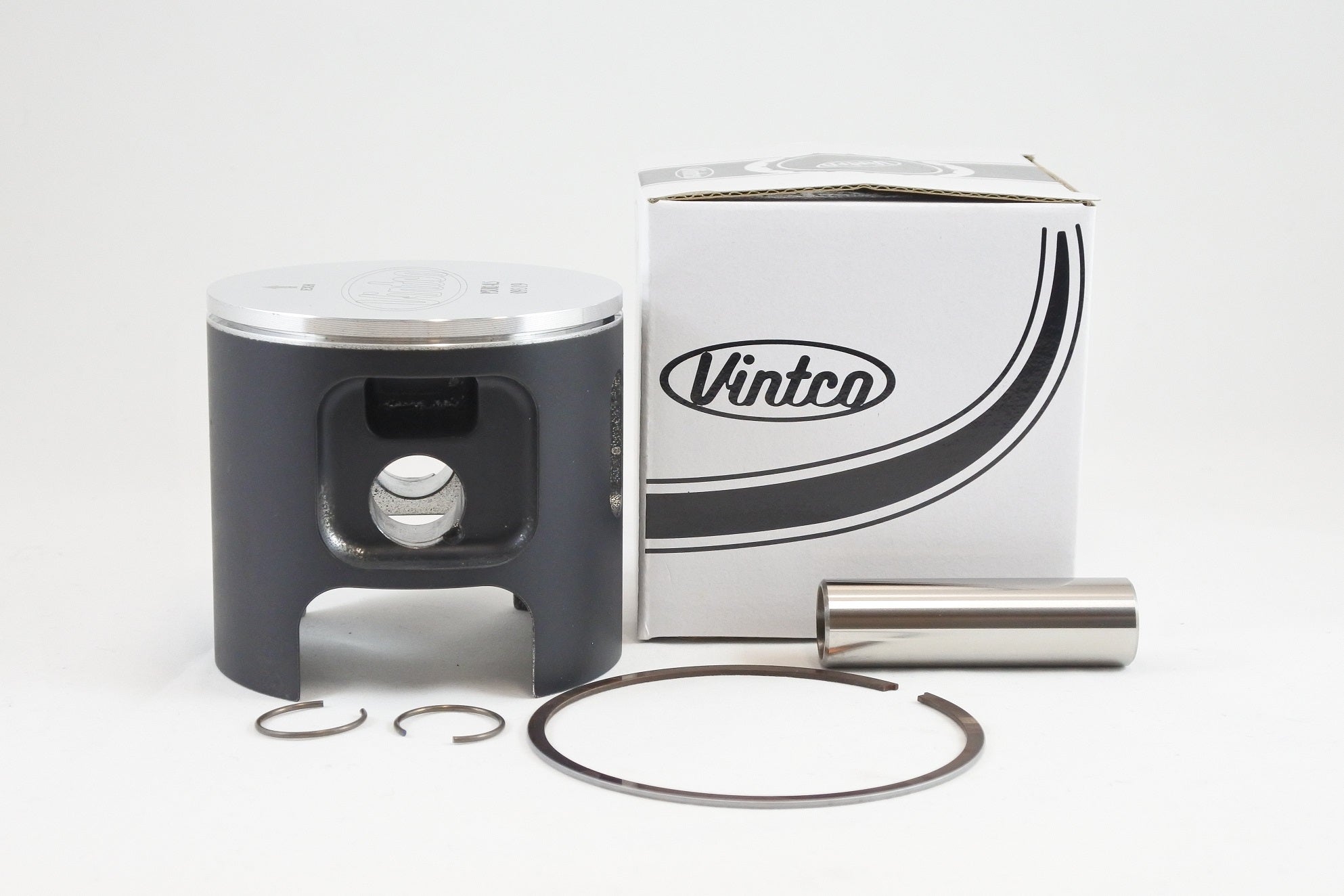 PISTON KIT 77-80 HUSQVARNA CR WR 390 83.5MM 0.5MM OVER VINTCO PSU02-0.5