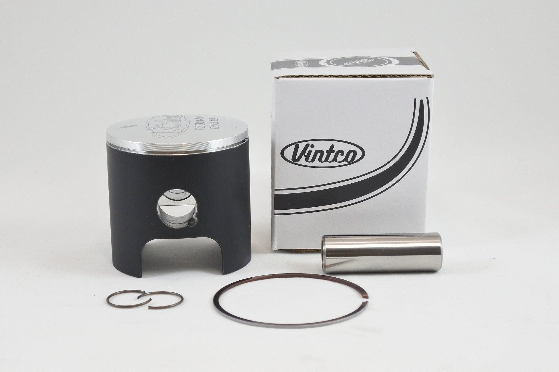 PISTON KIT 74-74 HUSQVARNA CR WR 125 56.0mm 1.0mm OVER VINTCO PSU03-1.0
