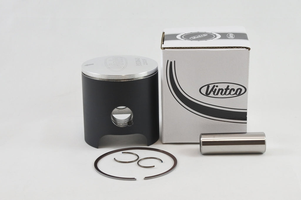 PISTON KIT 72-74 HUSQVARNA CR SC WR 125 55.5mm +0.50mm OVER VINTCO PSU06-0.5