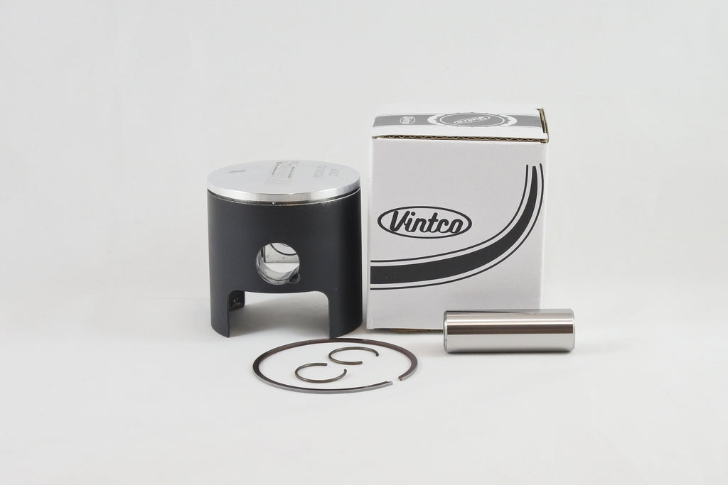 PISTON KIT 72-73 HUSQVARNA CR WR 125 TALL 55.5mm 0.5mm OVER VINTCO PSU07-0.5