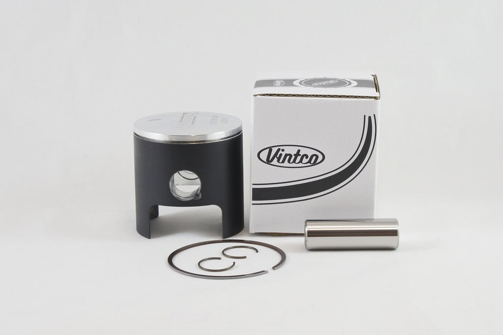 PISTON KIT 72-73 HUSQVARNA CR WR 125 TALL 55.0mm STANDARD VINTCO PSU07-00