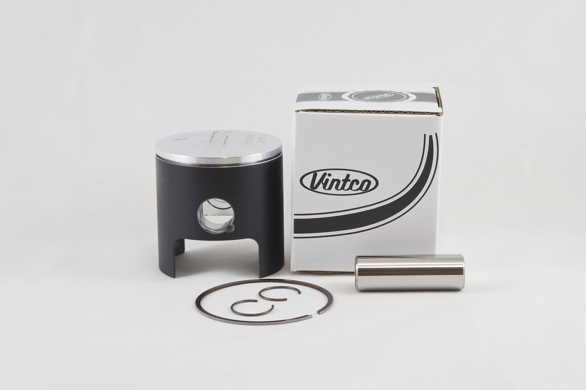 PISTON KIT 72-73 HUSQVARNA CR WR 125 TALL 55.0mm STANDARD VINTCO PSU07-00
