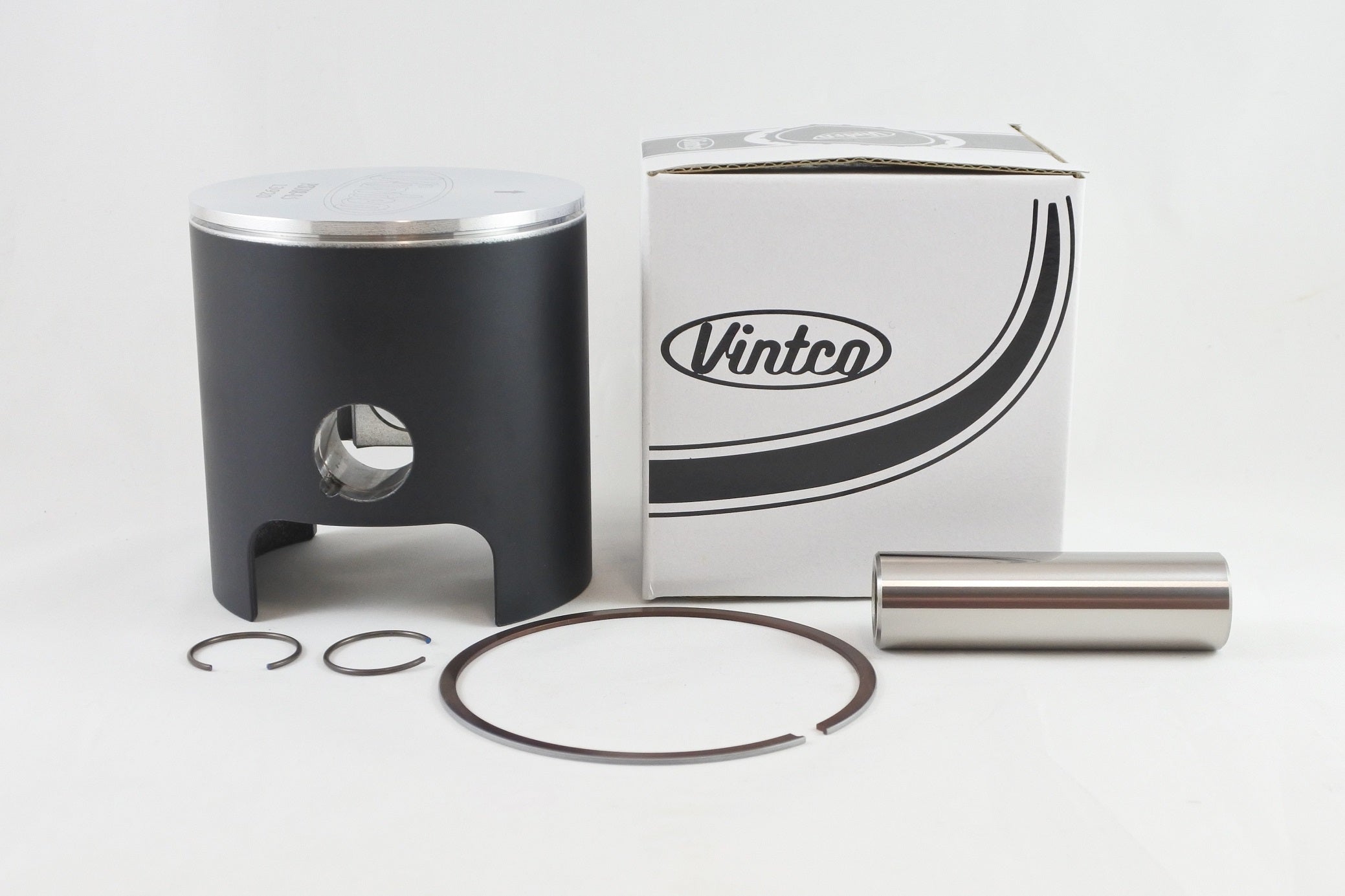 PISTON KIT 72-75 HUSQVARNA CR WR 450 84.5mm 0.5mm OVER VINTCO PSU08-0.5