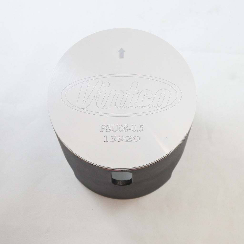 PISTON KIT 72-75 HUSQVARNA CR WR 450 84.5mm 0.5mm OVER VINTCO PSU08-0.5