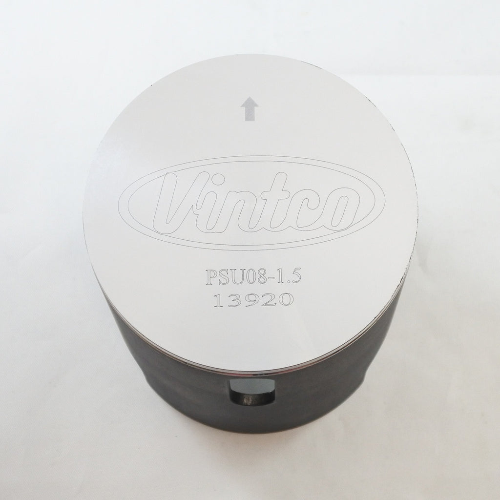 PISTON KIT 72-75 HUSQVARNA CR WR 450 85.5mm 1.5mm OVER VINTCO PSU08-1.5