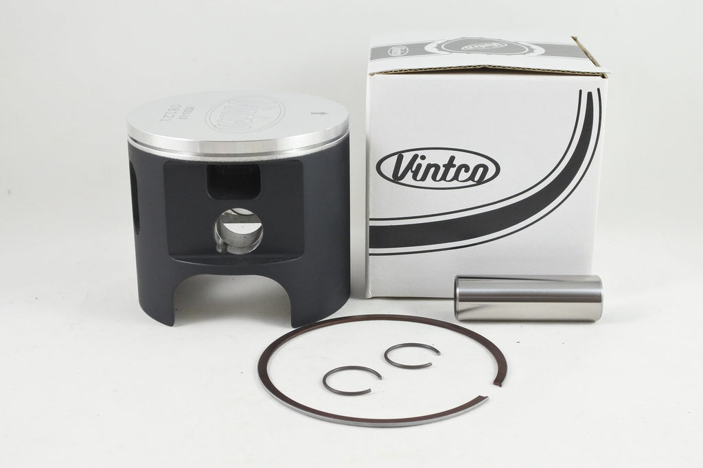 PISTON KIT 84-88 HUSQVARNA WR 430 87mm 1.0mm OVER VINTCO PSU11-1.0
