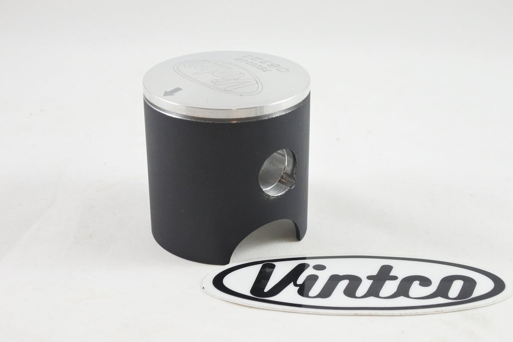 PISTON KIT 88-91 HUSQVARNA WMX 125 57mm 1.0mm OVER VINTCO PSU12-1.0