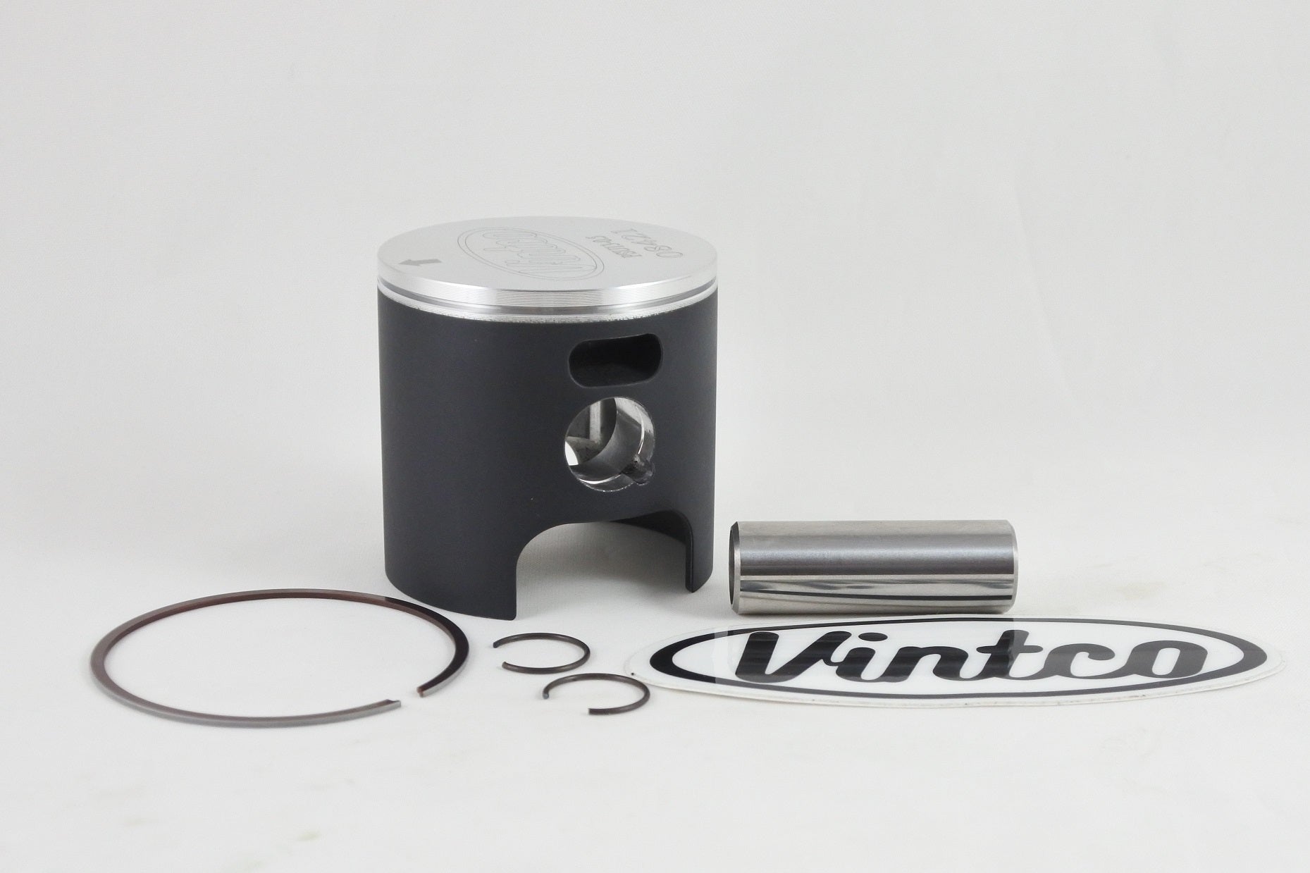 PISTON KIT 84-87 HUSQVARNA CR 125 55.5mm 0.5mm OVER VINTCO PSU13-0.5