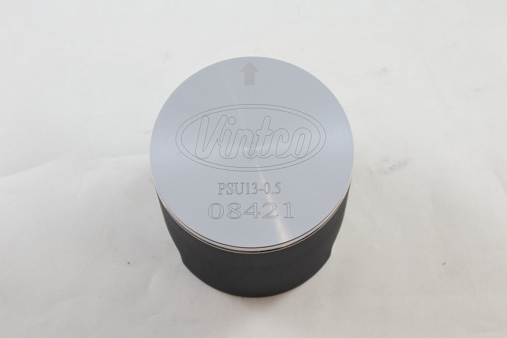 PISTON KIT 84-87 HUSQVARNA CR 125 55.5mm 0.5mm OVER VINTCO PSU13-0.5
