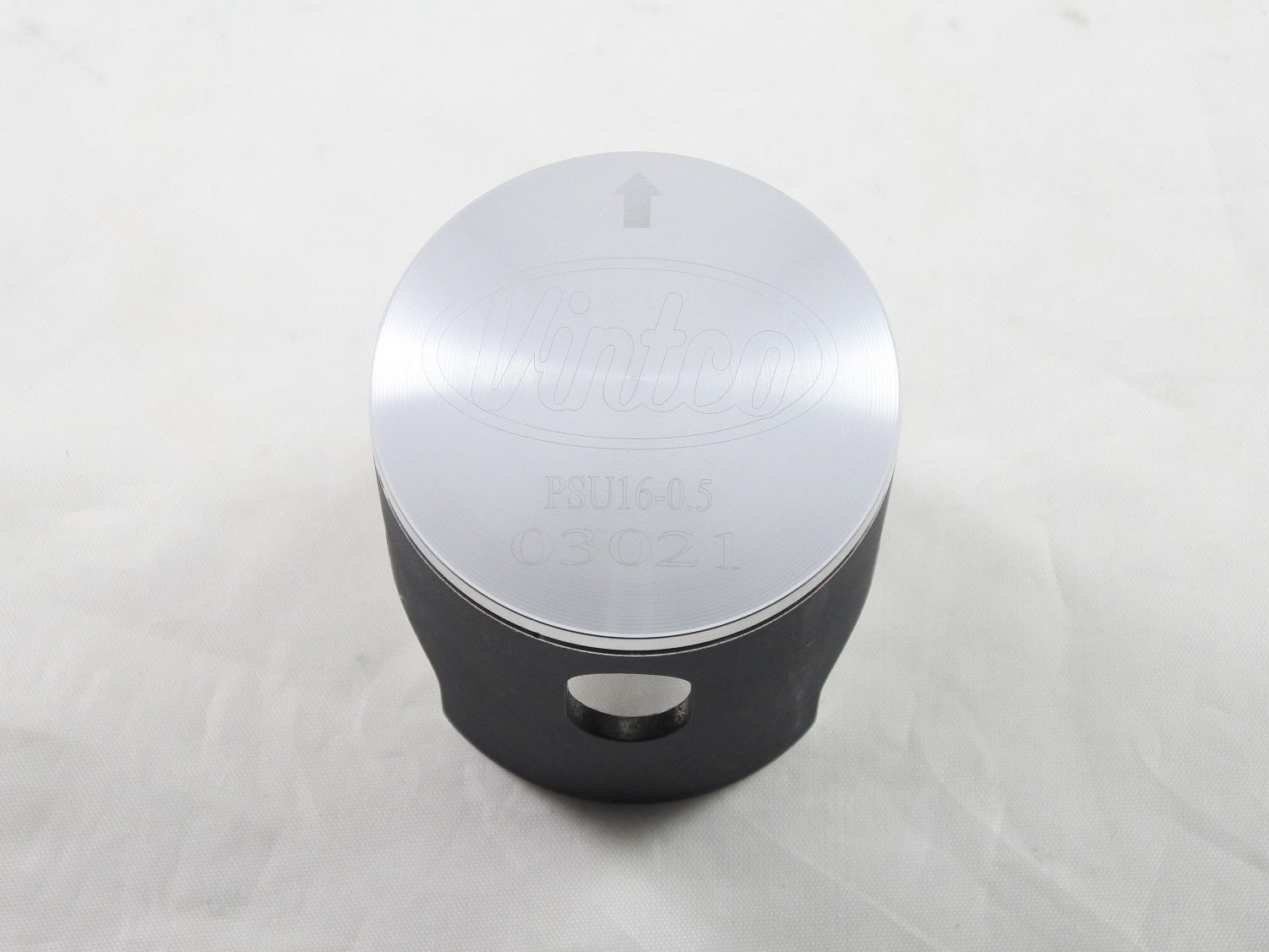 PISTON KIT 75-78 HUSQVARNA CR 125 55.5mm 0.5mm OVER VINTCO PSU16-0.5