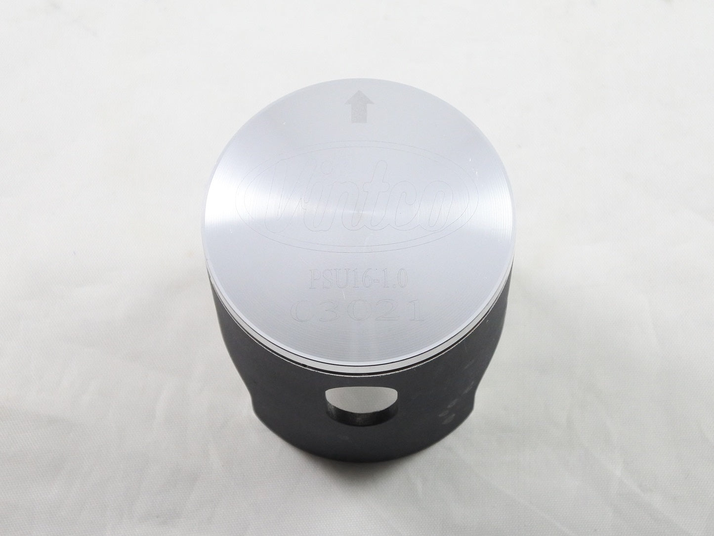 PISTON KIT 75-78 HUSQVARNA CR 125 56mm 1.0mm OVER VINTCO PSU16-1.0