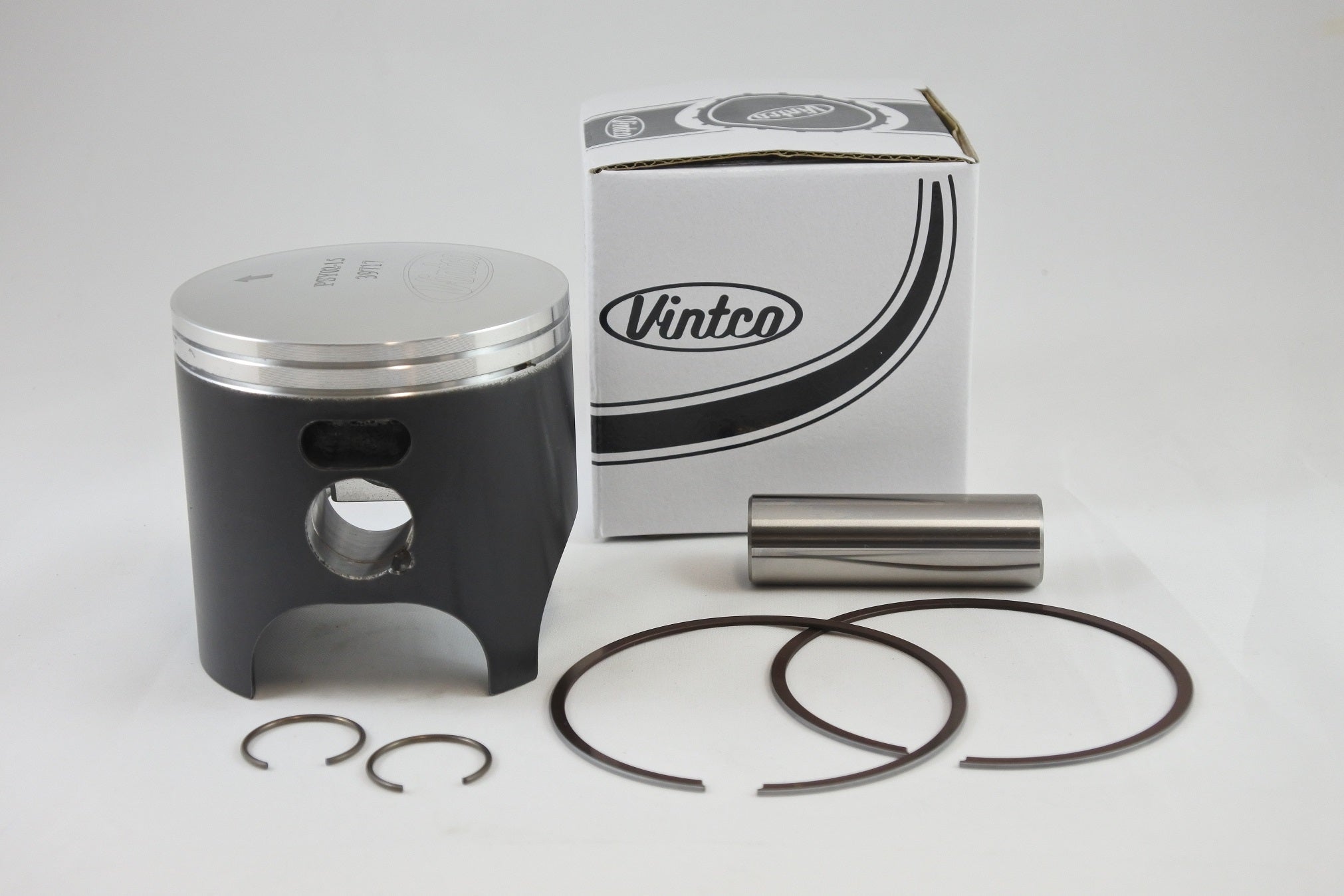 PISTON KIT 72-80 YAMAHA DT IT MX TY YZ 2 3 250 71.5mm 1.5mm OVER VINTCO PSY02-1.5