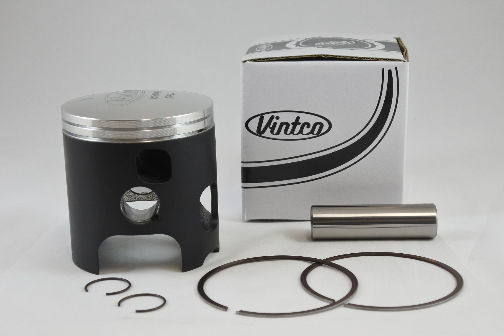 PISTON KIT 73-81 YAMAHA RD 350 400 65.5mm OVER VINTCO PSY03-1.5