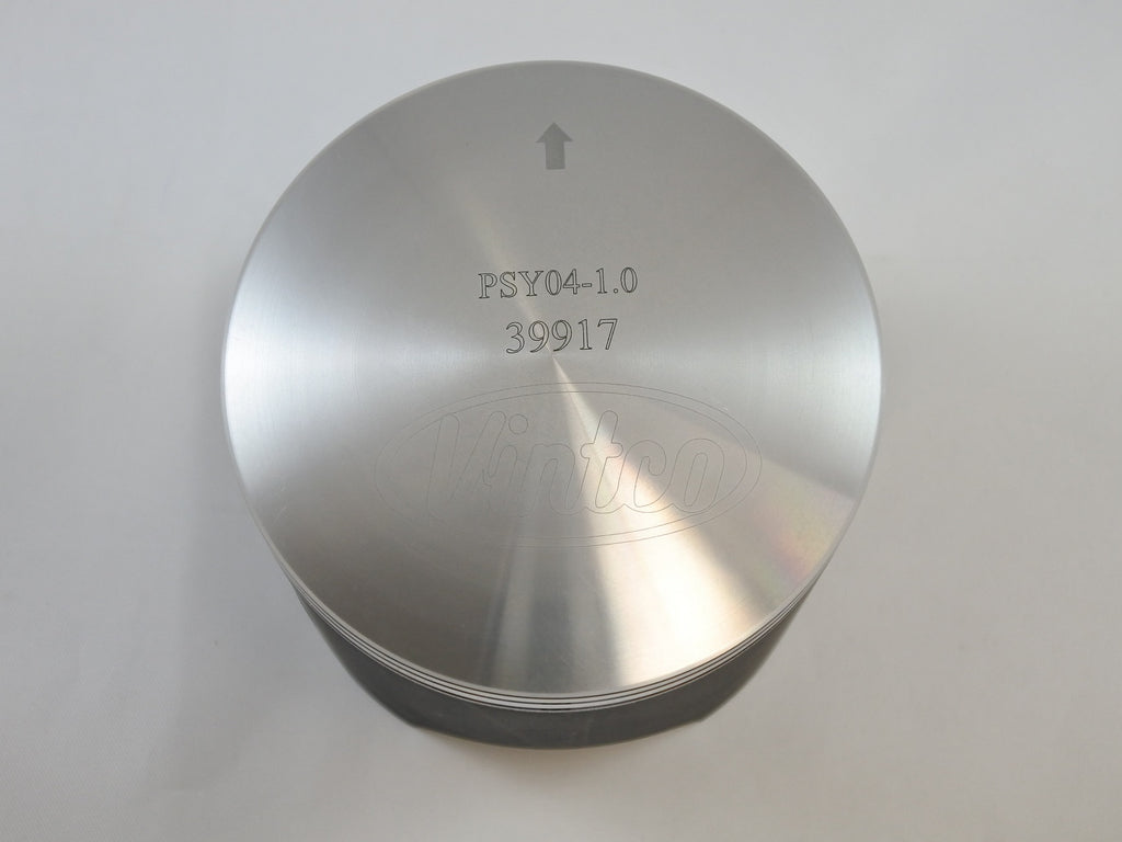 PISTON KIT 76-78 YAMAHA YZ IT 400 86.0mm 1.0mm OVER VINTCO PSY04-1.0