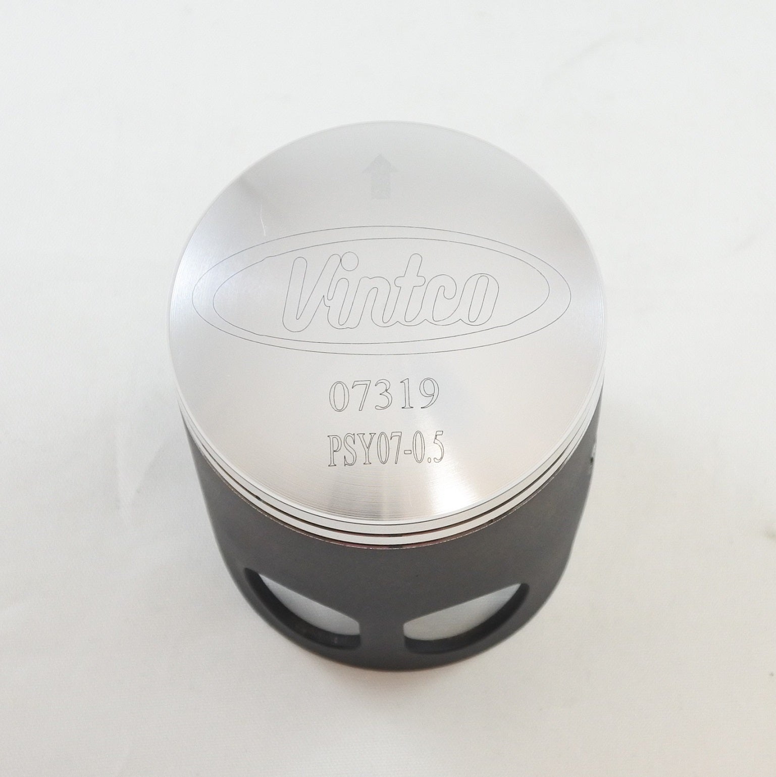 PISTON KIT 74-81 YAMAHA DT 125 56.5mm 0.5mm OVER VINTCO PSY07-0.5