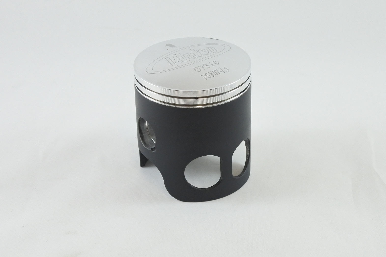 PISTON KIT 74-81 YAMAHA DT 125 57.5mm 1.5mm OVER VINTCO PSY07-1.5