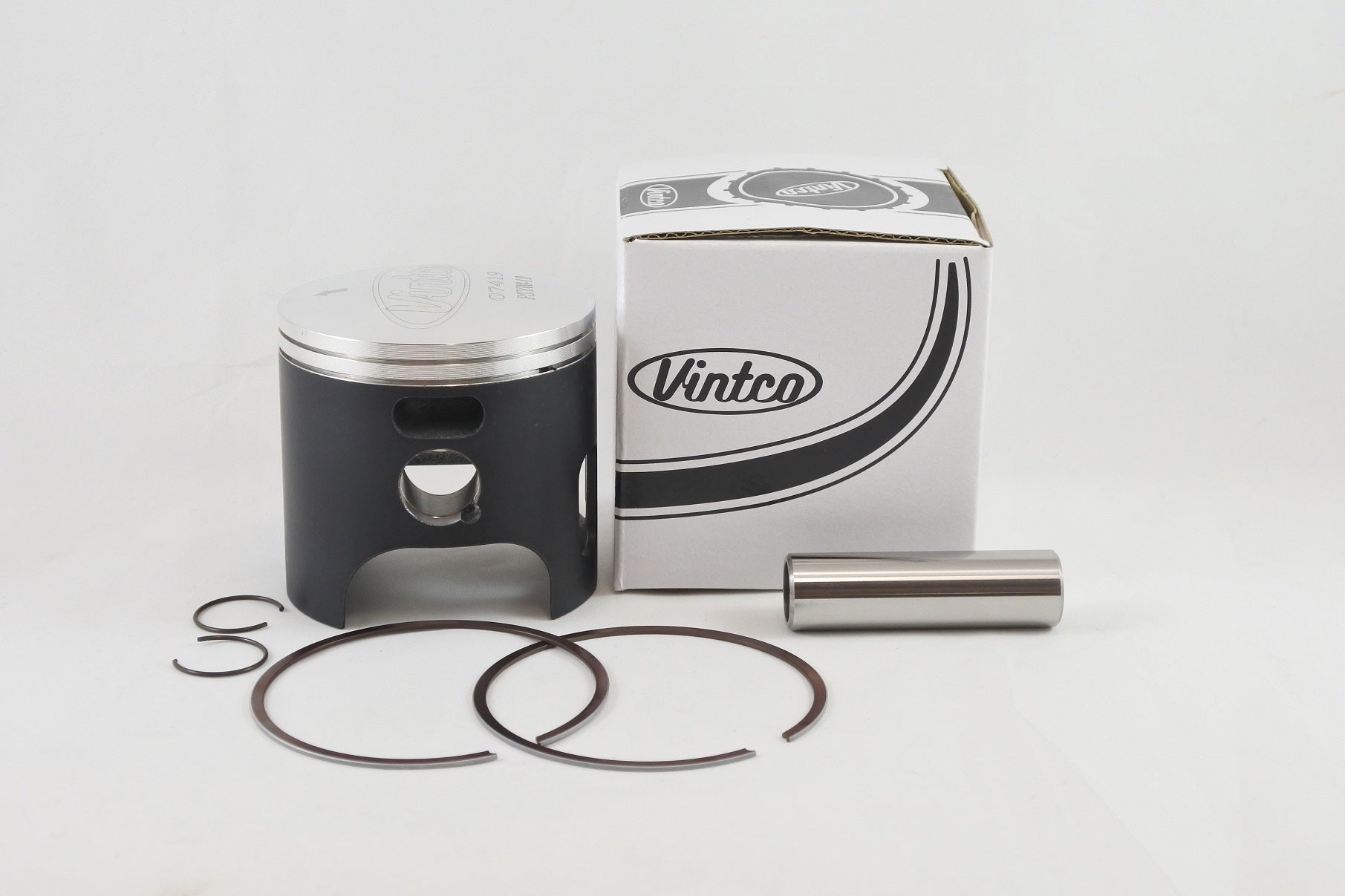 PISTON KIT 76-81 YAMAHA IT YZ 175 67.0mm 1.0mm OVER VINTCO PSY08-1.0