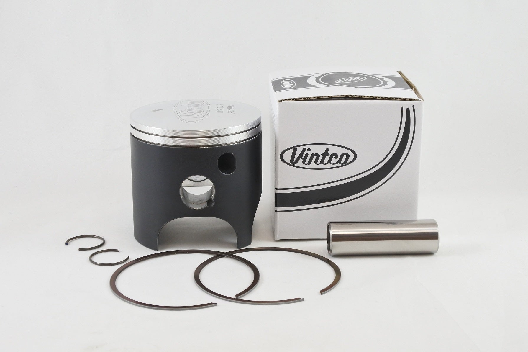 PISTON KIT 80-81 YAMAHA IT YZ 250 71.5mm 1.5mm OVER VINTCO PSY09-1.5