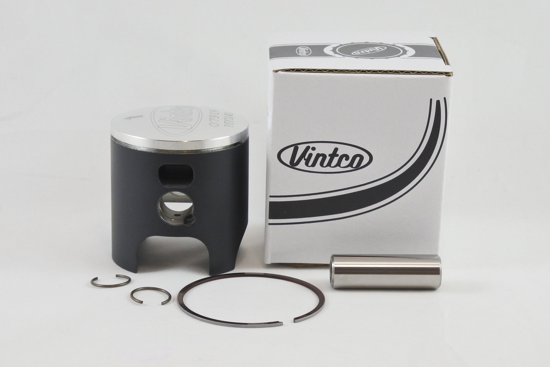 PISTON KIT 81-81 YAMAHA YZ 80 49.5mm 0.5mm OVER VINTCO PSY12-0.5