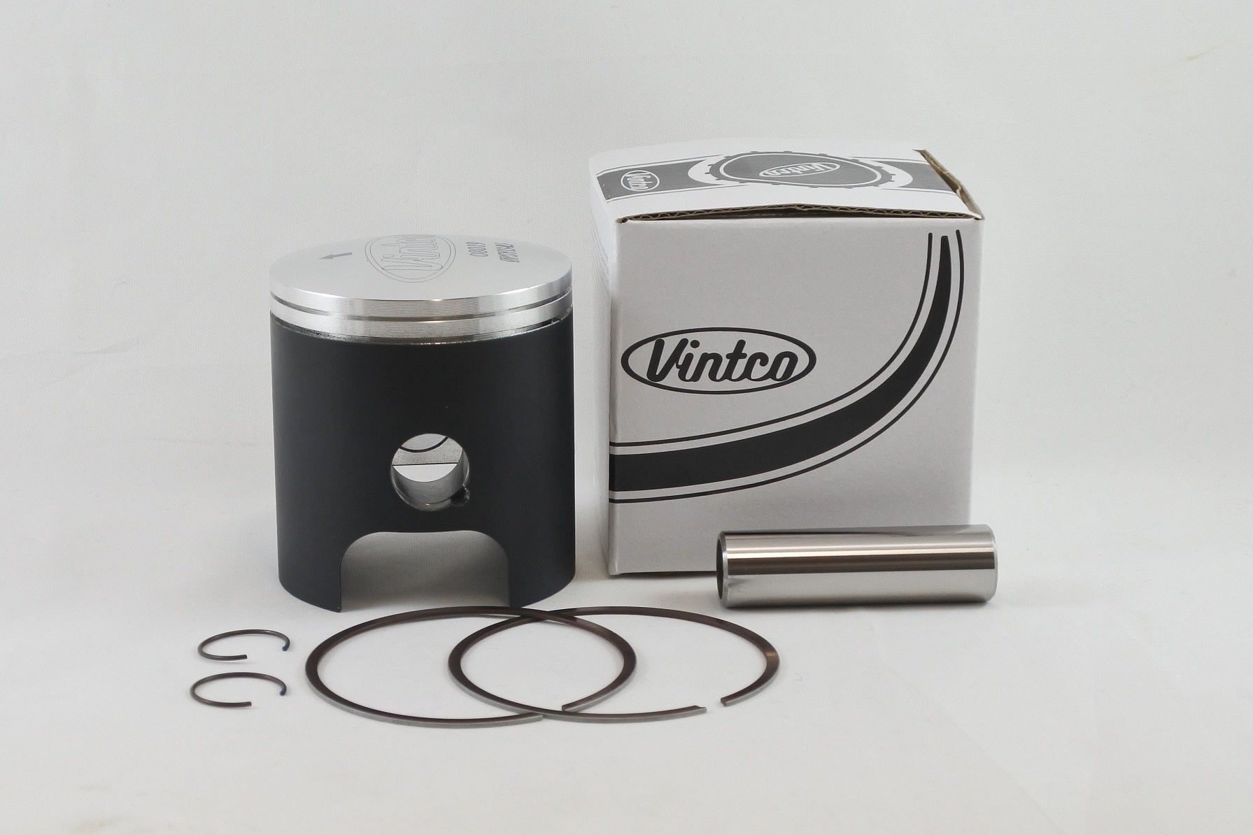 PISTON KIT 73-75 YAMAHA R5 350 64.5mm 0.5mm OVER VINTCO PSY13-0.5