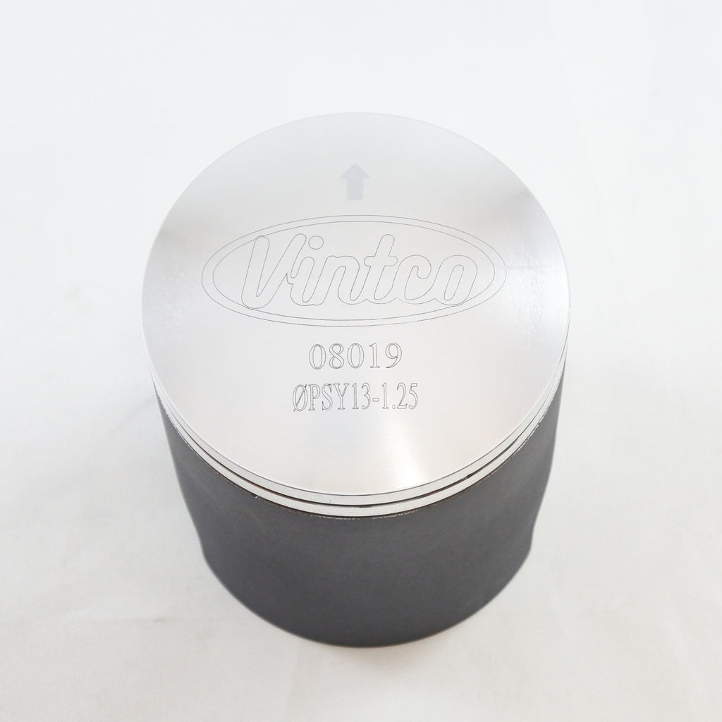PISTON KIT 73-75 YAMAHA R5 350 65.25mm +1.25mm OVER VINTCO PSY13-1.25