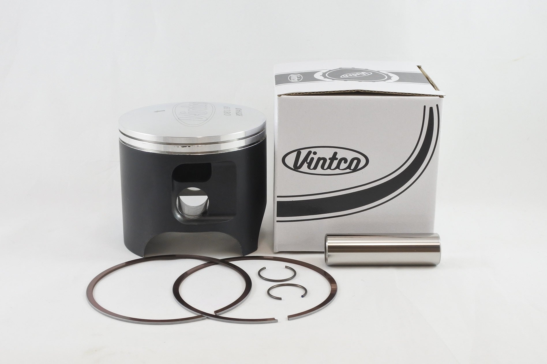 PISTON KIT 75-78 YAMAHA DT MX 400 86.0mm 1.0mm OVER VINTCO PSY14-1.0
