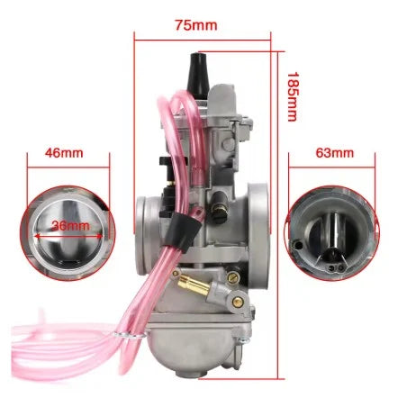 CARBURETTOR 87-22 KTM HUSQVARNA GASGAS KAWASAKI YAMAHA SX EXC TC TE MC KX YZ PWK36S 51531001444
