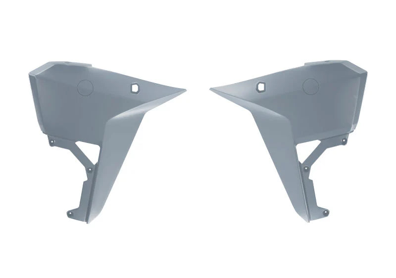 RADIATOR SCOOP CENTER KOVE 800 24-25 R-TECH R-CVKOVGR0025 GREY
