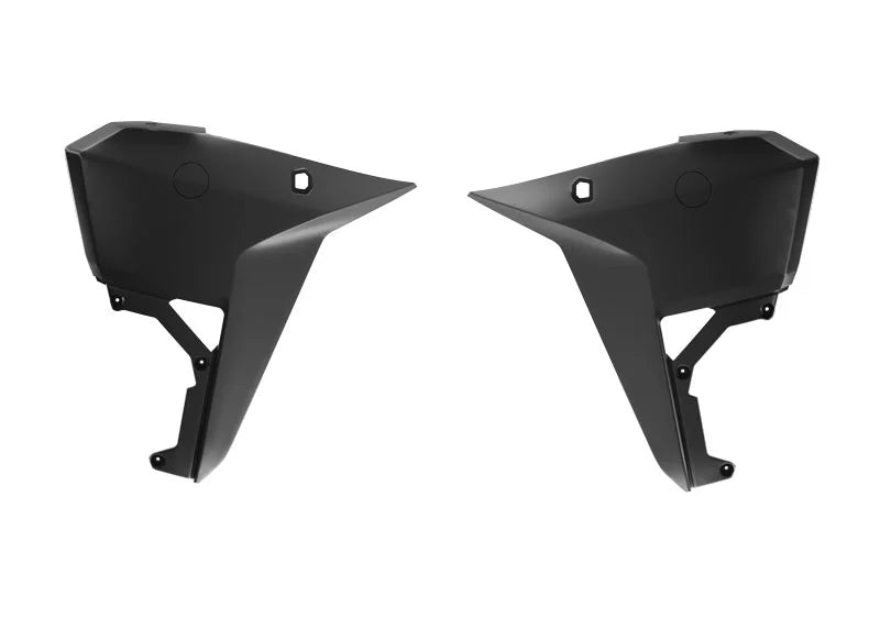 RADIATOR SCOOP CENTER KOVE 800 24-25 R-TECH R-CVKOVNR0025 BLACK