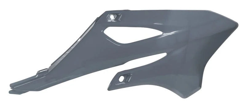 RADIATOR SCOOPS YZ85 2022-25 QUANTUM GREY, RTECH R-CVYZ0GR2285