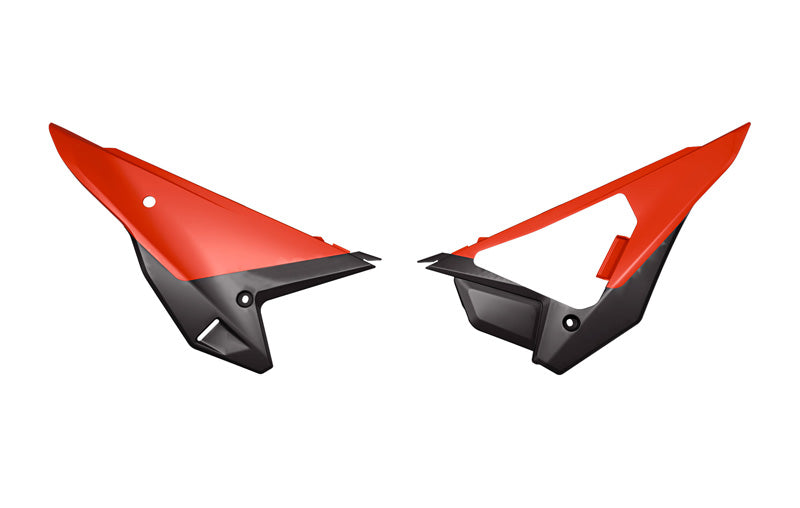 SIDE PANELS HONDA CRF 250 450 2025 R-TECH RED BLACK REVOLUTION R-FICRFRSNR26