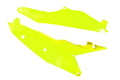 SIDE PANELS 2023-25 SX/SX-F, 2024-2025 EXC/EXC-F KTM, NEON YELLOW, RTECH R-FIKTMGF0023