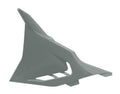 VENTED LEFT AIR BOX COVER 2023-2025 SX/SX-F KTM QUANTUM GREY, RTECH R-FIKTMGRSX93