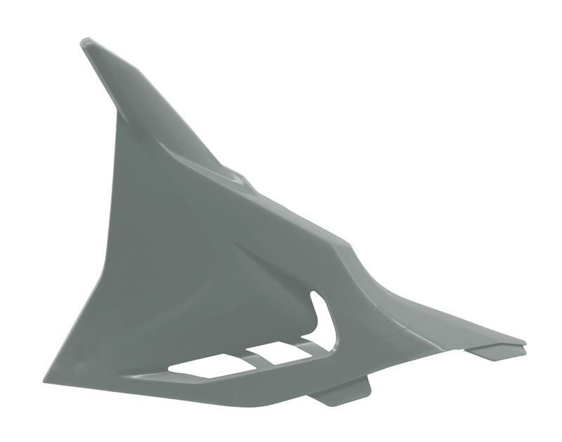 VENTED LEFT AIR BOX COVER 2023-2025 SX/SX-F KTM QUANTUM GREY, RTECH R-FIKTMGRSX93