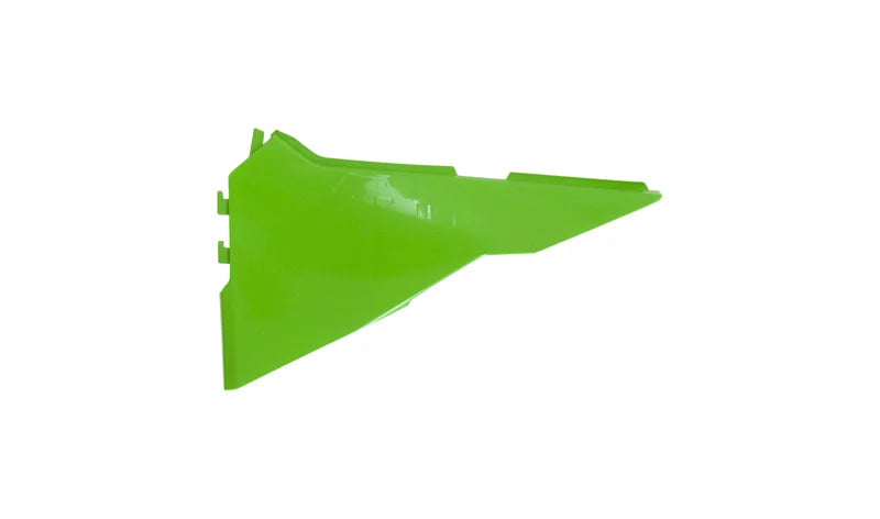 LEFT AIRBOX PANEL KAWASAKI KX 450 2024-2025 GREEN, R-TECH R-FIKXFVESX24