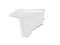 AIR BOX COVER SHERCO 2025 R-TECH R-FISHEBNSX25 WHITE