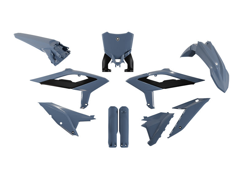 PLASTIC KIT 7 PC BETA QUANTUM GREY RTECH R-KITBET-GR0-626