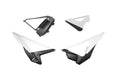 REVOLUTION SIDE PANELS KIT CRF 250 450 2025 WHITE R-TECH R-KITCRF-BN0-F26