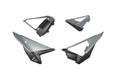 REVOLUTION SIDE PANELS KIT CRF 250 450 2025 GREY R-TECH R-KITCRF-GR0-F26