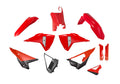PLASTIC KIT 6PCS FACTORY HONDA CRF 250/450 2025-26, R-TECH R-KITCRF-OEM-726 RED BLACK