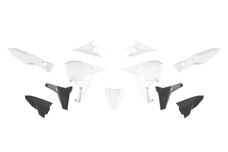PLASTIC KIT KOVE 800 2025 R-TECH R-KITKOV-BN1-025 WHITE & BLACK