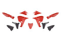 PLASTIC KIT KOVE 800 2025 R-TECH R-KITKOV-RG1-025 RED & BLACK
