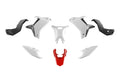 PLASTIC KIT YAMAHA TENERE 700 2025 R-TECH R-KITT70-BN1-025 WHITE & RED & BLACK